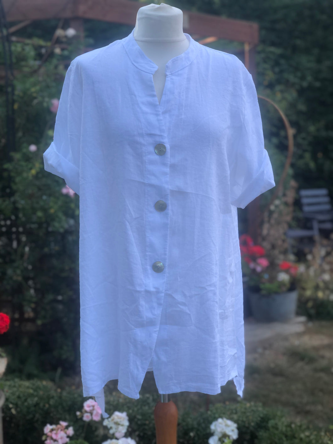 Vintage Wash Linen Shirt