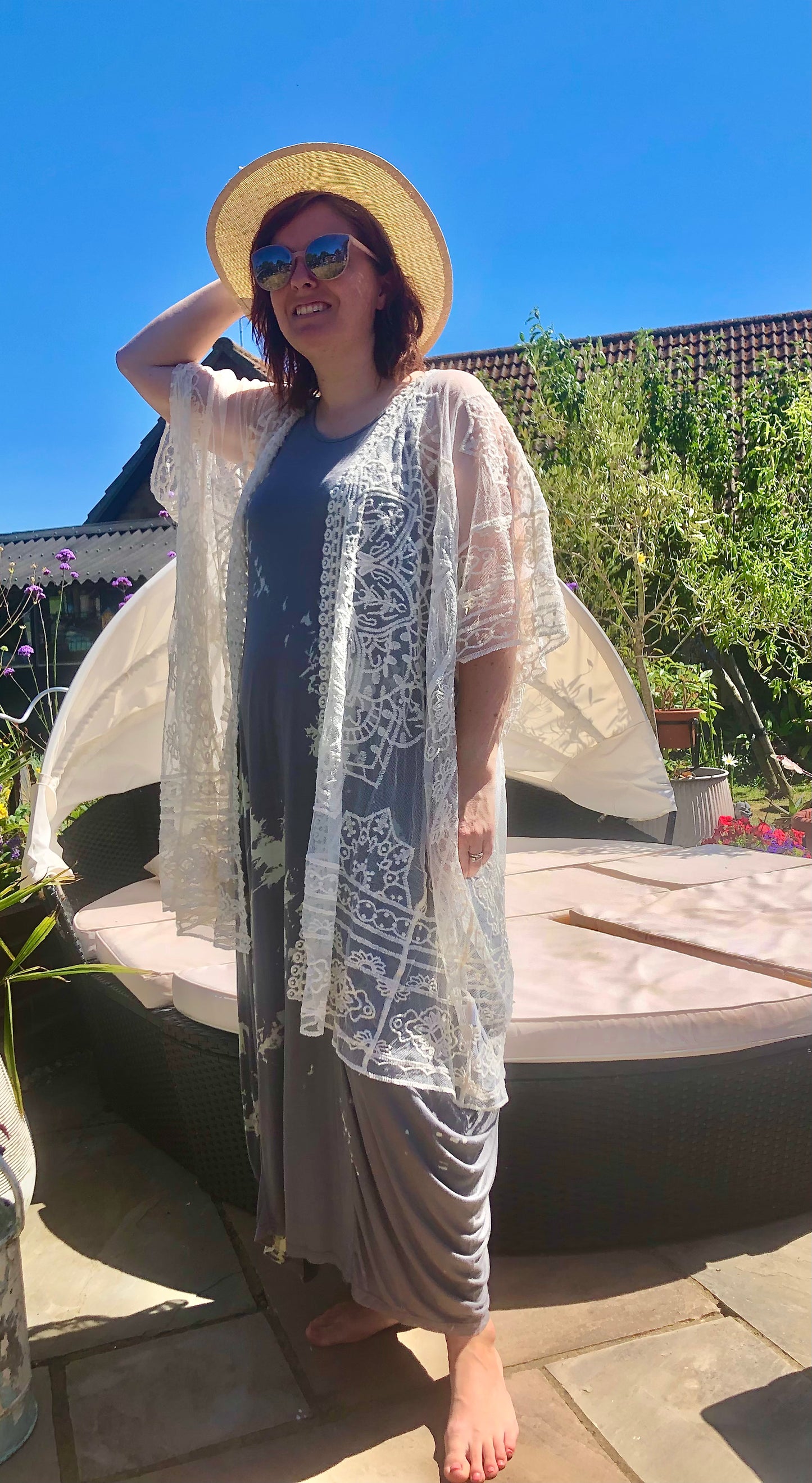 Lace Kaftan Inspired Jacket