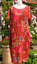 Load image into Gallery viewer, Rose Linen Dress
