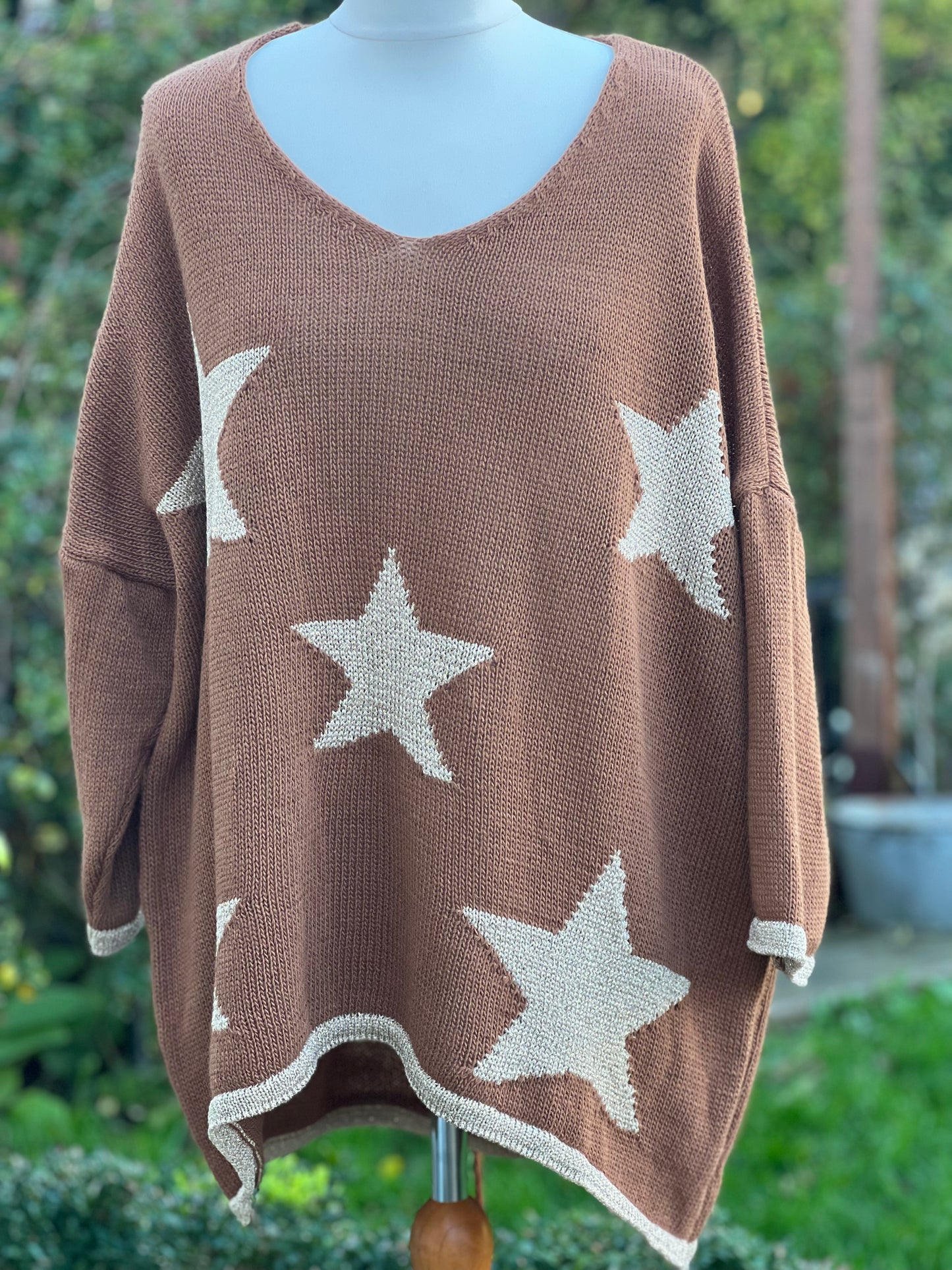 Oversized Star Knit
