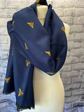 Load image into Gallery viewer, Luxury Bee Scarf
