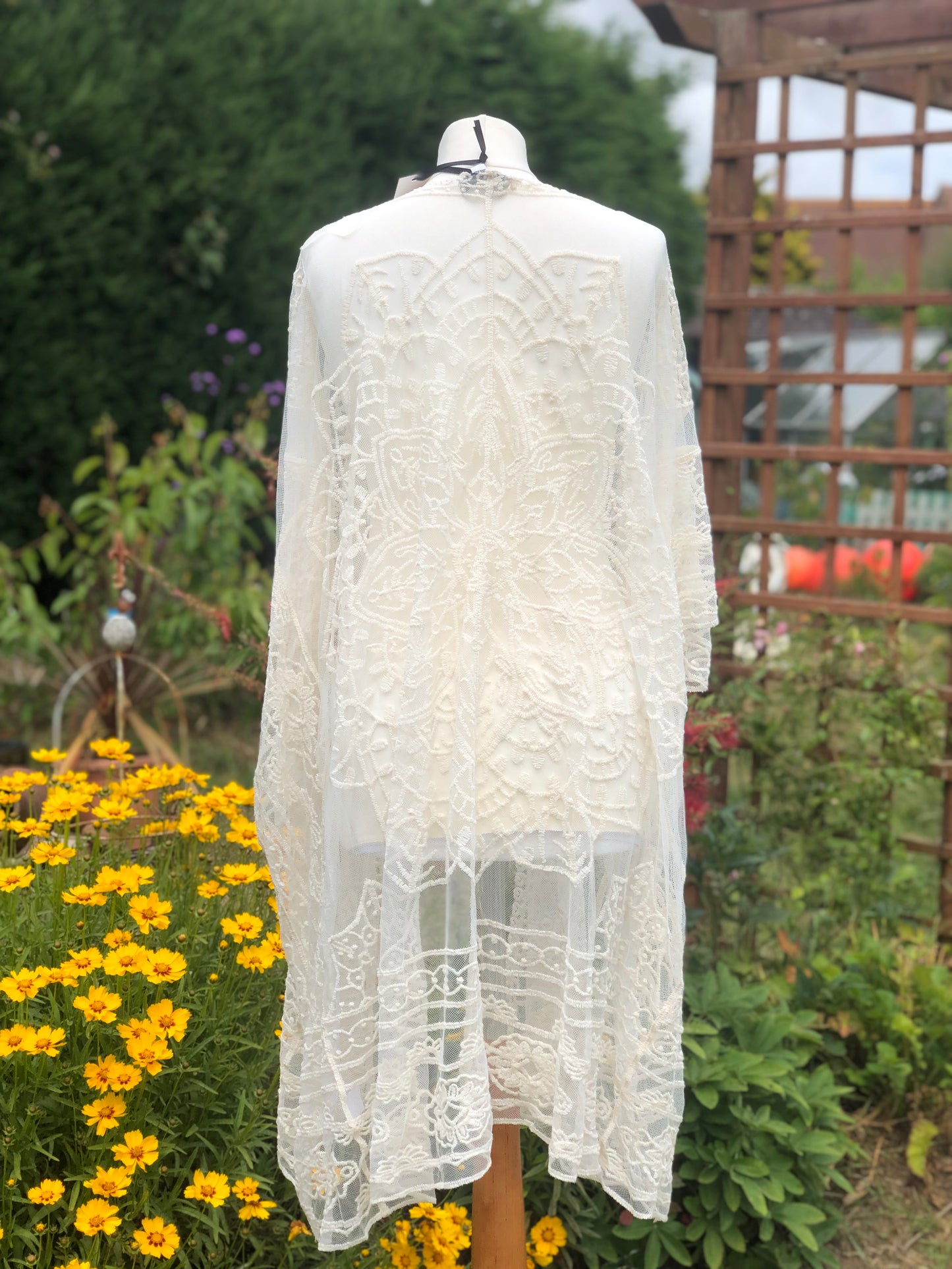 Lace Kaftan Inspired Jacket